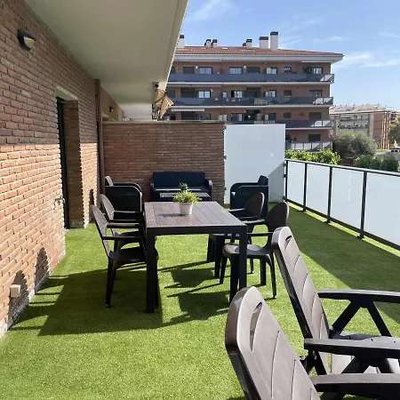 Апартаменти Solarium Con Terraza A 5 Minutos De La Playa Жерона