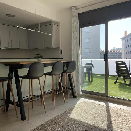 Solarium Con Terraza A 5 Minutos De La Playa 公寓 *