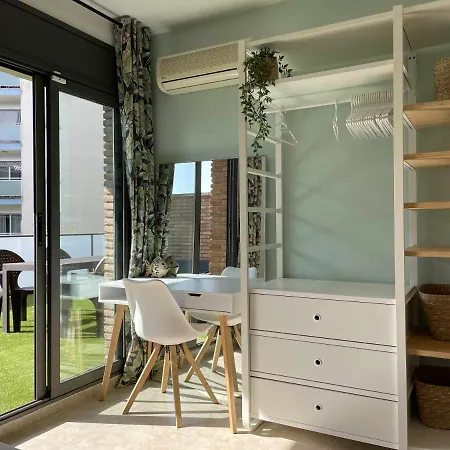 公寓 Solarium Con Terraza A 5 Minutos De La Playa 赫罗纳