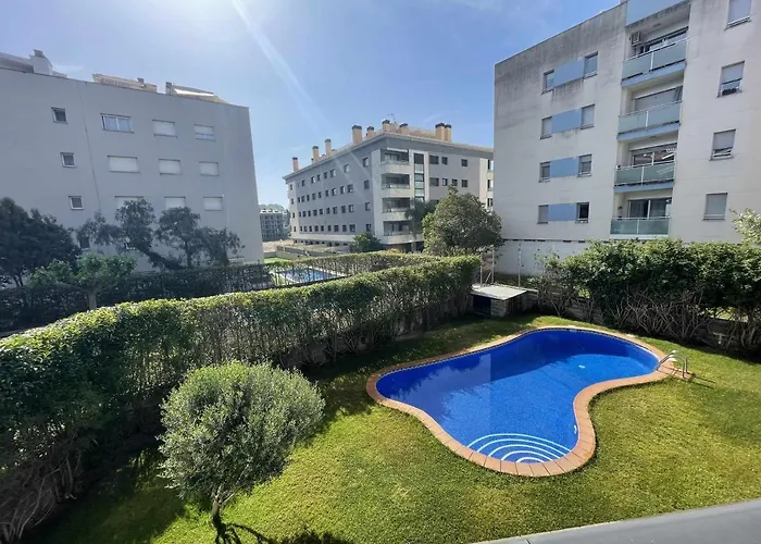 Апартаменты Solarium Con Terraza A 5 Minutos De La Playa Жирона